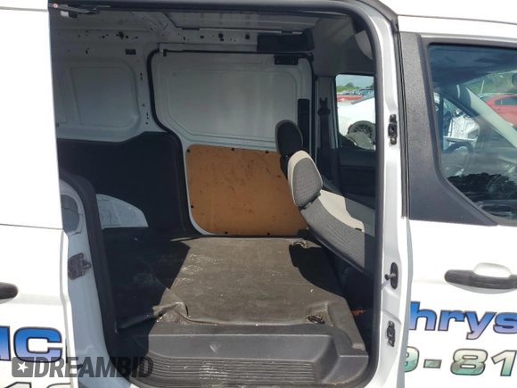 2015 Ford Transit Connect XLT with VIN NM0LS7F76F1193792, listed as a Copart auction lot 60272515 with 229,105 mi miles and Salvage title. Bid and sale history available at DreamBid. Image 11.