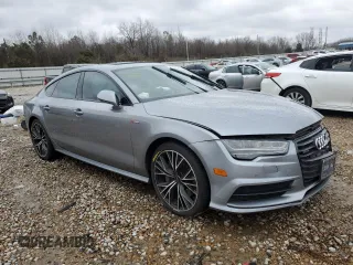 2017 Audi A7 Premium Plus with VIN WAUW2AFC3HN080949, listed as a Copart auction lot 37502504 with 76,478 mi miles. Bid and sale history available at carsss.com. Image 4.