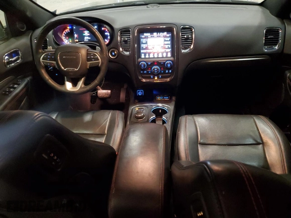 2014 Dodge Durango R/T z VIN 1C4SDHCT1EC976019, wystawiony jako Copart lot #42511575 z przebiegiem 115 093 mil mil oraz Czysty tytuł • Clean title. Historia ofert i sprzedaży dostępna na DreamBid. Obrazek 8.