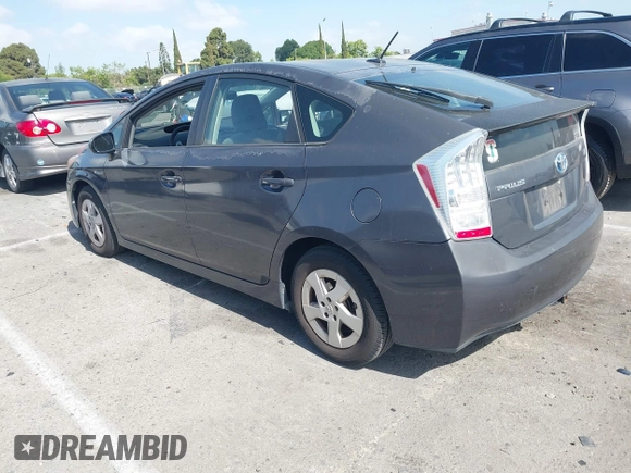 2011 Toyota Prius I with VIN JTDKN3DU2B0279835, listed as a IAAI auction lot 42261649 with 201,749 mi miles and . Bid and sale history available at DreamBid. Image 3.
