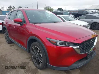 2022 Mazda CX-5 2.5 S Premium Package with VIN JM3KFBDM2N0648342, listed as a IAAI auction lot 41922217 with 31,520 mi miles. Bid and sale history available at carsss.com. Image 1.