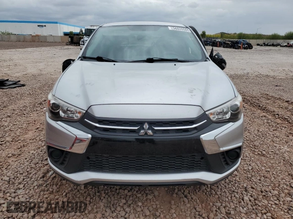 2018 Mitsubishi Outlander ES with VIN JA4AP3AU9JU025096, listed as a Copart auction lot 56026505 with 84,964 mi miles and Salvage title. Bid and sale history available at DreamBid. Image 5.