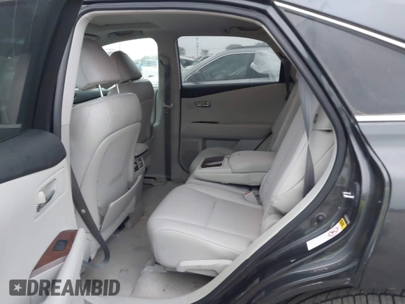 2010 Lexus RX 350 with VIN 2T2BK1BA2AC001474, listed as a IAAI auction lot 41839725 with 171,417 mi miles. Bid and sale history available at carsss.com. Image 8.