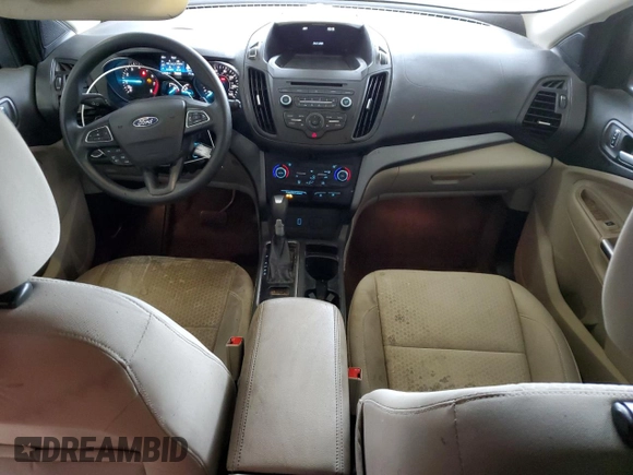 2017 Ford Escape SE with VIN 1FMCU0GD7HUE53039, listed as a Copart auction lot 51157025 with 89,216 mi miles and Salvage Title. Bid and sale history available at DreamBid. Image 8.