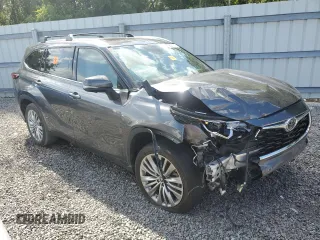 2023 Toyota Highlander L with VIN 5TDKDRAH4PS026744, listed as a Copart auction lot 55088915 with 44,740 mi miles and Non repairable. Bid and sale history available at DreamBid. Image 4.