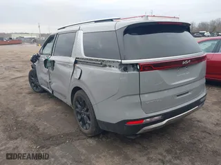 2023 Kia Carnival SX Prestige with VIN KNDNE5H3XP6289950, listed as a IAAI auction lot 41452438 with 44,355 mi miles. Bid and sale history available at carsss.com. Image 3.
