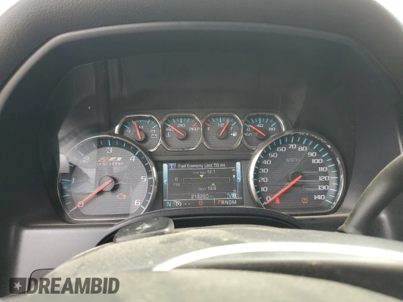 2015 Chevrolet Silverado 1500 LT with VIN 3GCUKREC9FG147988, listed as a Copart auction lot 53784635 with 218,260 mi miles and Salvage Title. Bid and sale history available at DreamBid. Image 9.