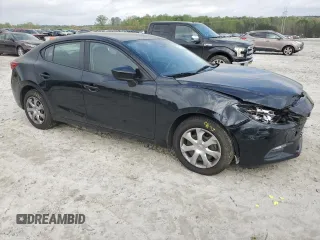 2018 Mazda 3 Sport with VIN 3MZBN1U75JM166548, listed as a Copart auction lot 50704795 with 130,342 mi miles and Salvage Title. Bid and sale history available at DreamBid. Image 4.