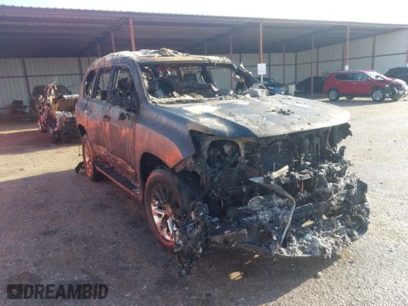 2018 Lexus GX with VIN JTJBM7FX8J5187922, listed as a IAAI auction lot 42054334 with 1 mi miles. Bid and sale history available at carsss.com. Image 1.