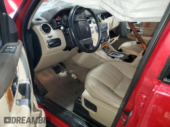 2016 Land Rover LR4 HSE with VIN SALAG2V64GA799125, listed as a Copart auction lot 42559105 with 87,938 mi miles and Salvage title. Bid and sale history available at DreamBid. Image 8.