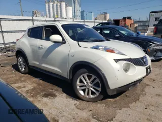 2012 Nissan Juke SV with VIN JN8AF5MR6CT100975, listed as a Copart auction lot 62304034 with 0 mi miles and Non Repairable. Bid and sale history available at carsss.com. Image 4.