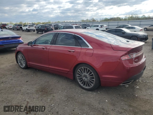 2014 Lincoln MKZ Hybrid with VIN 3LN6L2LU3ER808471, listed as a Copart auction lot 53351875 with 252,880 mi miles and Salvage Title. Bid and sale history available at DreamBid. Image 2.