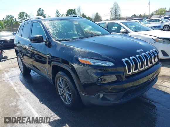 2018 Jeep Cherokee Latitude Plus with VIN 1C4PJMLBXJD585518, listed as a IAAI auction lot 41881215 with 66,182 mi miles and . Bid and sale history available at DreamBid. Image 1.
