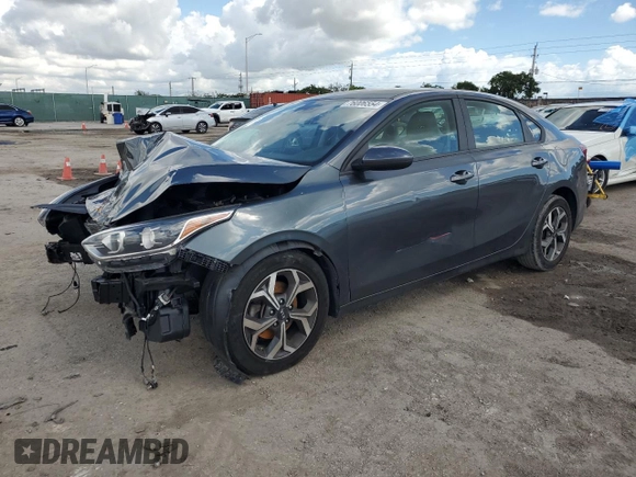 2021 Kia Forte FE z VIN 3KPF24AD8ME373460, wystawiony jako Copart lot #45184105 z przebiegiem 54 878 mil mil oraz Czysty tytuł • Clean title. Historia ofert i sprzedaży dostępna na DreamBid. Obrazek 1.