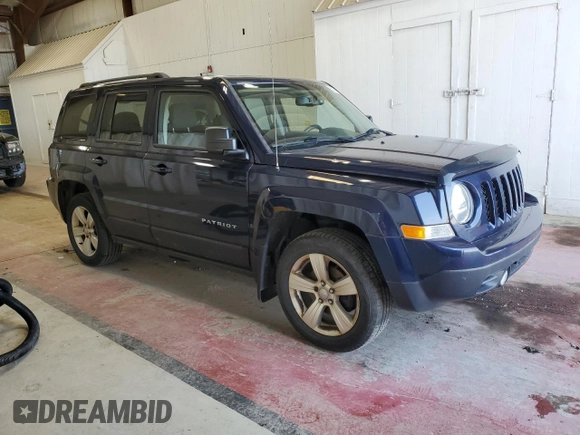 2016 Jeep Patriot High Altitude with VIN 1C4NJRFB7GD786799, listed as a Copart auction lot 58235925 with 97,780 mi miles and Salvage title. Bid and sale history available at DreamBid. Image 4.