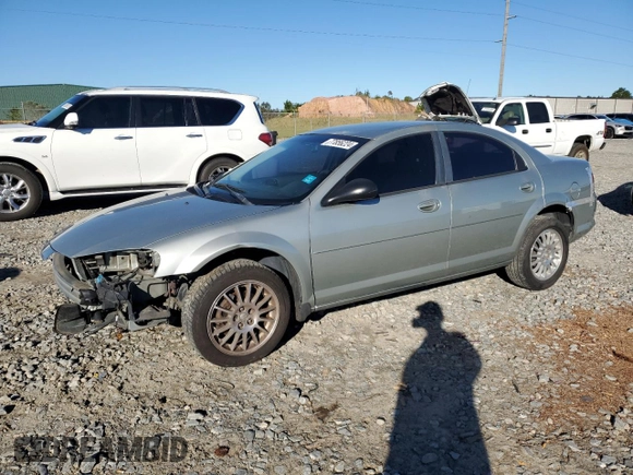 2006 Chrysler Sebring with VIN 1C3EL46X96N183763, listed as a Copart auction lot 77856224 with 216,057 mi miles and Salvage title. Bid and sale history available at DreamBid. Image 1.