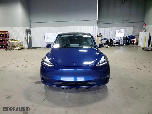 2021 Tesla Model Y Long Range with VIN 5YJYGDEE9MF080495, listed as a Copart auction lot 51472915 with 50,194 mi miles and Salvage Title. Bid and sale history available at carsss.com. Image 11.