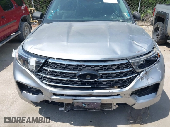 2021 Ford Explorer XLT with VIN 1FMSK7DH1MGC16346, listed as a IAAI auction lot 42029757 with 50,314 mi miles. Bid and sale history available at carsss.com. Image 6.