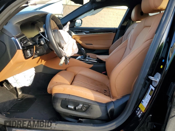 2023 BMW 5 Series 540i xDrive with VIN WBA73BJ01PCL40246, listed as a Copart auction lot 42847975 with Not Provided miles and Salvage Title. Bid and sale history available at carsss.com. Image 7.