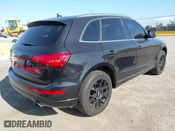 2013 Audi Q5 Premium Plus with VIN WA1LFAFP9DA011188, listed as a IAAI auction lot 42489950 with 99,464 mi miles and . Bid and sale history available at DreamBid. Image 4.