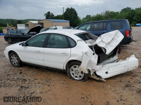 2007 Ford Taurus SE with VIN 1FAFP53U87A138588, listed as a Copart auction lot 56965245 with Not provided miles and Salvage title. Bid and sale history available at DreamBid. Image 2.