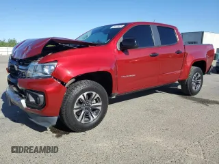 2021 Chevrolet Colorado 2WD Z71 с VIN 1GCGSDEN6M1123578, выставлен на аукционе Copart как лот 58179025 с пробегом 71 664 миль миль и Списание • Salvage title. История ставок и продаж доступна на DreamBid. Изображение 1.