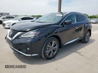 2023 Nissan Murano Platinum with VIN 5N1AZ2DJXPC139095, listed as a Copart auction lot 53687355 with 8,007 mi miles and Non Repairable. Bid and sale history available at carsss.com. Image 1.