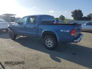 2004 Dodge Dakota SLT with VIN 1D7HG48N04S649545, listed as a Copart auction lot 51510515 with 152,143 mi miles and Salvage Title. Bid and sale history available at carsss.com. Image 2.