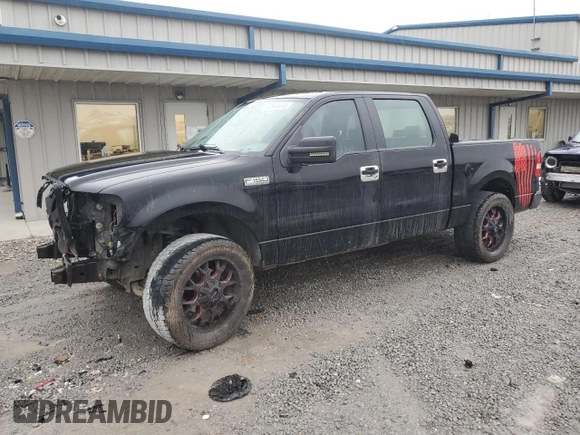 2008 Ford F-150 XL with VIN 1FTRW12WX8FC21305, listed as a Copart auction lot 60658335 with 196,837 mi miles and Salvage title. Bid and sale history available at DreamBid. Image 1.