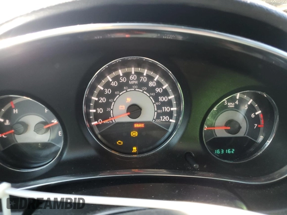 2014 Chrysler 200 LX with VIN 1C3CCBAB0EN124638, listed as a Copart auction lot 52095355 with 163,162 mi miles and Salvage Title. Bid and sale history available at carsss.com. Image 9.