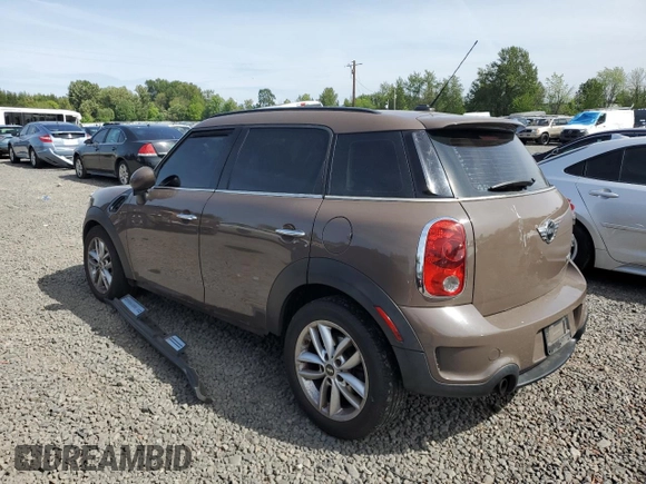 2011 MINI Countryman S with VIN WMWZC3C56BWH97944, listed as a Copart auction lot 58071315 with 176,528 mi miles and Clean title. Bid and sale history available at DreamBid. Image 2.