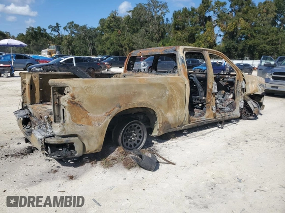 2020 Chevrolet Silverado 1500 Work Truck with VIN 1GCRWAEH3LZ295668, listed as a Copart auction lot 77275494 with Not Provided miles and Non Repairable. Bid and sale history available at DreamBid. Image 3.