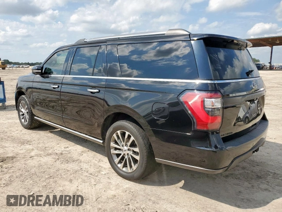 2018 Ford Expedition Max Limited with VIN 1FMJK1KT7JEA37428, listed as a Copart auction lot 61201905 with 260,237 mi miles and Clean title. Bid and sale history available at DreamBid. Image 2.