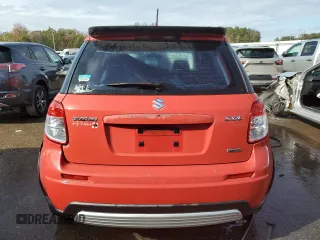 2008 Suzuki SX4 with VIN JS2YB417085100104, listed as a Copart auction lot 82823134 with 194,217 mi miles and Salvage Title. Bid and sale history available at carsss.com. Image 6.