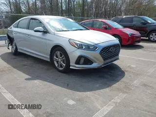 2019 Hyundai Sonata SEL with VIN 5NPE34AF6KH793897, listed as a IAAI auction lot 41888521 with 108,043 mi miles and . Bid and sale history available at DreamBid. Image 1.