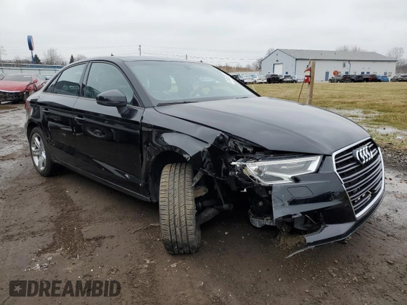 2017 Audi A3 Sedan Premium with VIN WAUAUGFF5H1041806, listed as a Copart auction lot 81846793 with 125,038 mi miles. Bid and sale history available at carsss.com. Image 4.
