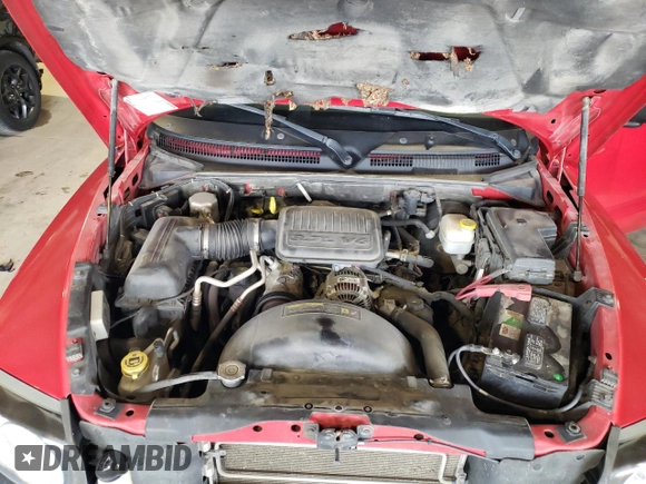 2005 Dodge Dakota SLT with VIN 1D7HE48K95S293853, listed as a Copart auction lot 69125054 with 162,554 mi miles and Salvage Title. Bid and sale history available at DreamBid. Image 11.