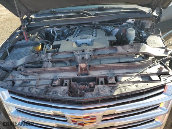 2015 Cadillac Escalade Platinum with VIN 1GYS4PKJ9FR643540, listed as a Copart auction lot 80931014 with 156,820 mi miles and Salvage Title. Bid and sale history available at carsss.com. Image 12.