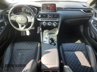 2019 Genesis G70 Advanced with VIN KMTG34LE6KU037474, listed as a Copart auction lot 83420064 with 89,167 mi miles and Salvage Title. Bid and sale history available at DreamBid. Image 8.