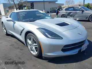 2016 Chevrolet Corvette 1LT with VIN 1G1YA2D79G5122185, listed as a IAAI auction lot 41948434 with 52,967 mi miles. Bid and sale history available at carsss.com. Image 1.