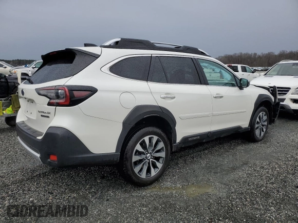 2023 Subaru Outback Touring with VIN 4S4BTAPCXP3135223, listed as a Copart auction lot 48505665 with 37,108 mi miles and Salvage title. Bid and sale history available at DreamBid. Image 3.