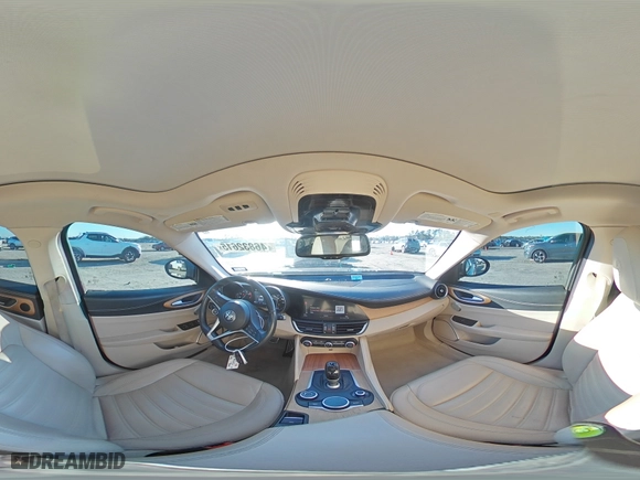 2019 Alfa Romeo Giulia Ti with VIN ZARFAMBN1K7601103, listed as a Copart auction lot 46832615 with 66,361 mi miles and Salvage Title. Bid and sale history available at carsss.com. Image 13.