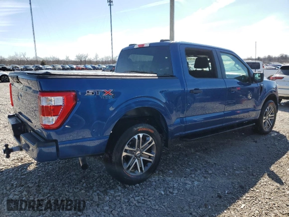2022 Ford F-150 XL with VIN 1FTEW1EPXNFB96436, listed as a Copart auction lot 46792805 with Not provided miles and Salvage title. Bid and sale history available at DreamBid. Image 3.