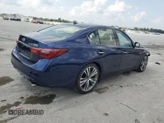 2024 Infiniti Q50 Sensory с VIN JN1EV7CP3RM600092, выставлен на аукционе Copart как лот 65974824 с пробегом 2 732 миль миль и Списание • Salvage title. История ставок и продаж доступна на DreamBid. Изображение 3.