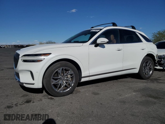 2023 Genesis GV70 2.5T с VIN KMUMADTB5PU121433, выставлен на аукционе Copart как лот 54275035 с пробегом 15 038 миль миль и Списание • Salvage title. История ставок и продаж доступна на DreamBid. Изображение 1.