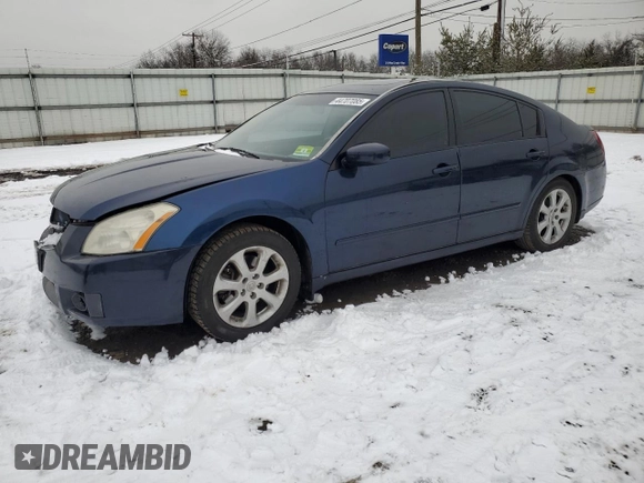 2007 Nissan Maxima 3.5 SL with VIN 1N4BA41E67C847871, listed as a Copart auction lot 44707085 with 139,652 mi miles and Salvage Title. Bid and sale history available at carsss.com. Image 1.