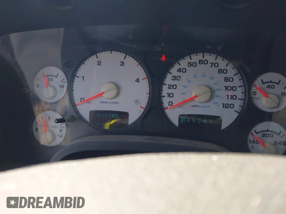 2005 Dodge 2500 SLT with VIN 3D7KS28C25G844501, listed as a IAAI auction lot 42176860 with 238,386 mi miles. Bid and sale history available at carsss.com. Image 7.