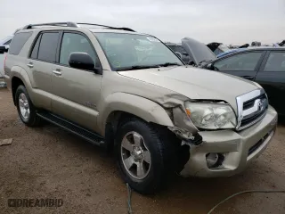2007 Toyota 4Runner SR5 with VIN JTEBU14R670108768, listed as a Copart auction lot 45582503 with 102,890 mi miles and Salvage Title. Bid and sale history available at carsss.com. Image 4.