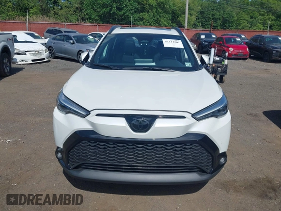 2024 Toyota Corolla Cross Hybrid S with VIN 7MUFBABG2RV024594, listed as a IAAI auction lot 42314362 with 9,031 mi miles and . Bid and sale history available at DreamBid. Image 12.