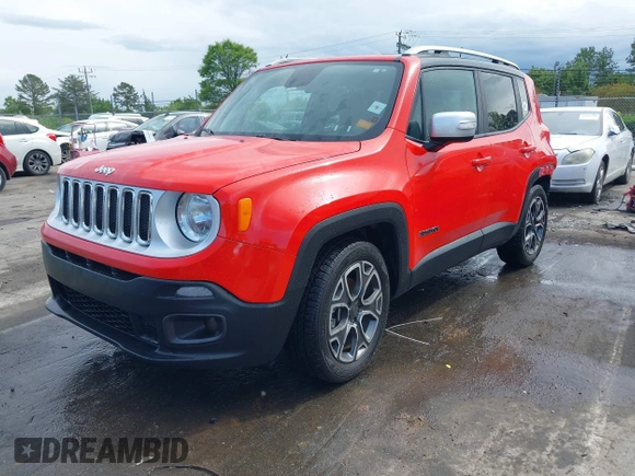 2018 Jeep Renegade Limited with VIN ZACCJADBXJPH12121, listed as a IAAI auction lot 42003114 with 53,126 mi miles and . Bid and sale history available at DreamBid. Image 2.